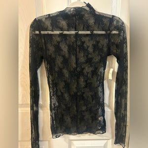 ✨Free People Sheer Lace Top✨